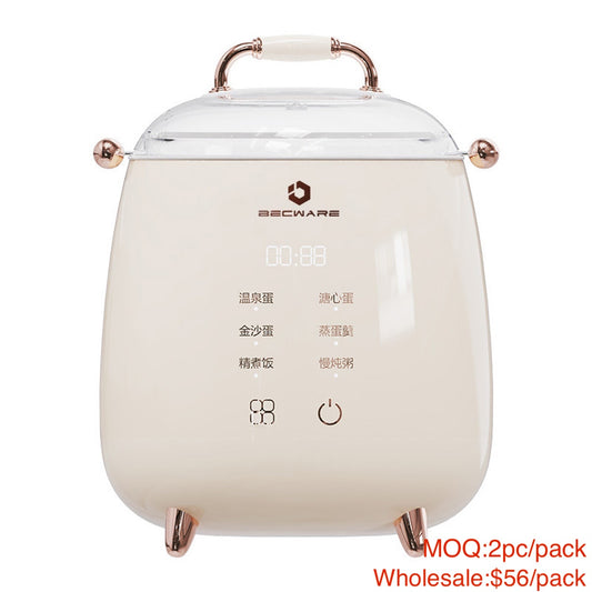 BECWARE Multifunctional  Egg Cooker Smart Mini Electric Cooker  110V   2pc/pack