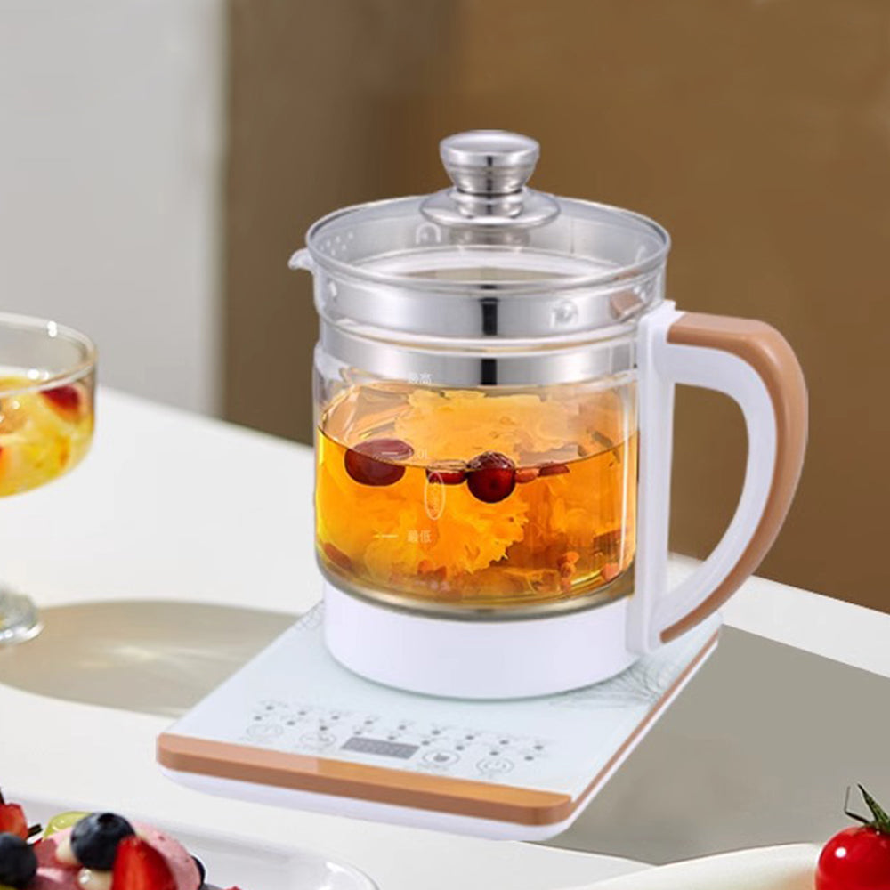 BECWARE Electric kettle with tea infuser, suitable for loose leaf tea, hot tea pot with temperature control