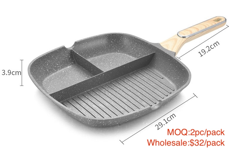BECWARE three in one multifunctional pan non-stick 2pc/pack