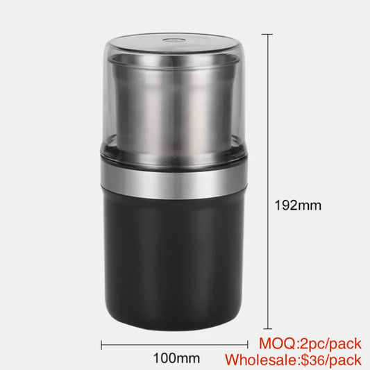 BECWARE Professional household seasoning grain traditional Chinese medicine coffee mini electric coffee bean grinder  110V 2pc/pack