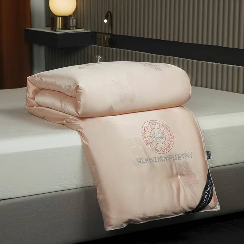 BECWARE Goose silk quilt Canada goose silk quilt mulberry silk gift quilt   2.0*2.3m king size   2pc/pack