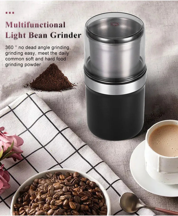 BECWARE Professional household seasoning grain traditional Chinese medicine coffee mini electric coffee bean grinder  110V 2pc/pack